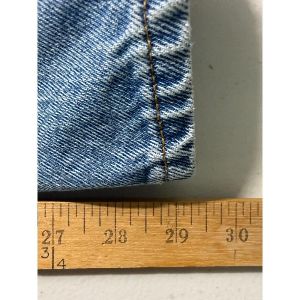 Vintage Levis 501 Jeans Mens 38x30 Blue Denim Button Fly Made In The USA 90s